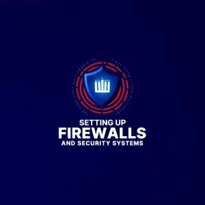 Setting up firewalls and security systems